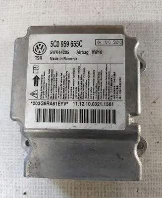 Volkswagen Golf VI Airbag control unit/module 5C0959655C