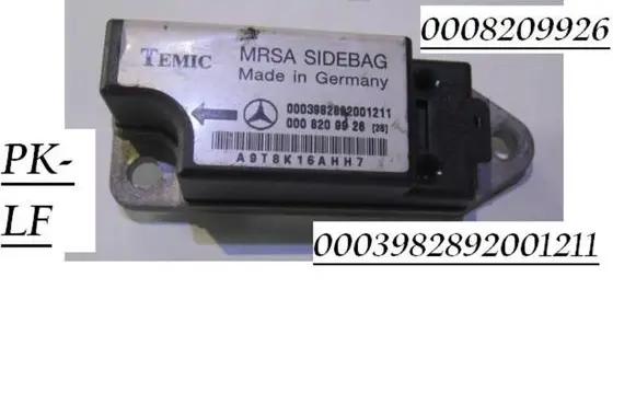 Mercedes-Benz C W202 Airbag deployment crash/impact sensor 0008209926 0003982892001211