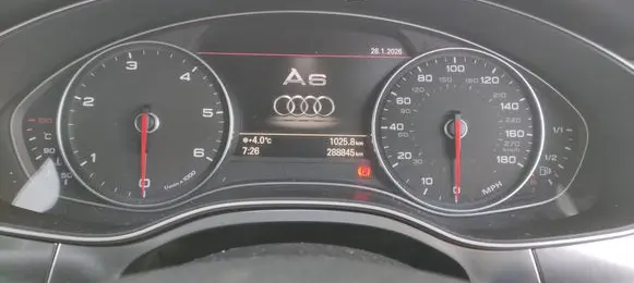Audi A6 S6 C7 4G Speedometer (instrument cluster) 4G8920981S 0263672096