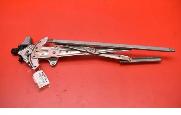 Front door window regulator with motor