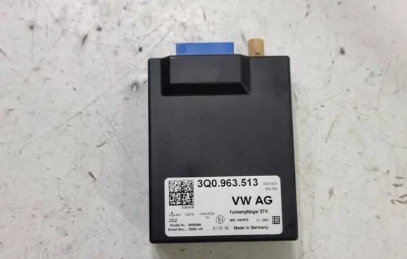 Volkswagen Transporter - Caravelle T6 Auxiliary heating control unit/module 3Q0963513 50000864 10R047872