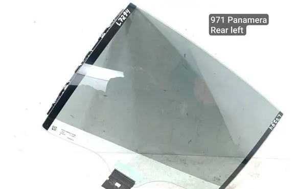 Porsche Panamera (971) Rear door window glass 971845317