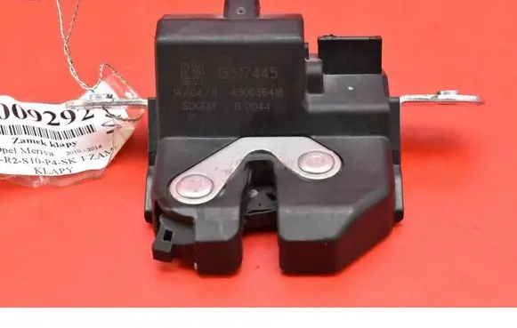 Opel Meriva B Tailgate/trunk/boot lock/catch/latch 13317445