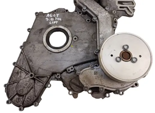 Audi A6 S6 C7 4G Timing belt guard (cover) 059103153CJ 059121016E