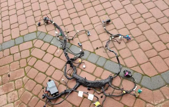 Opel Astra K Engine installation wiring loom 39227813