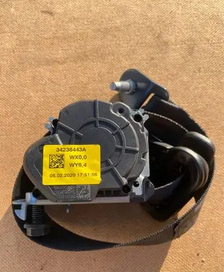 Citroen Berlingo Middle seatbelt (rear) 34236443A 09989878 9990091