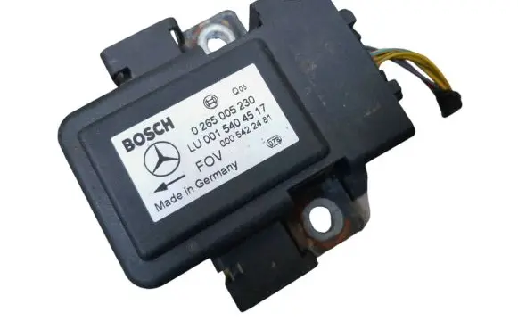 Mercedes-Benz E W210 ESP acceleration yaw rate sensor 0265005230 0015404517 0005422481