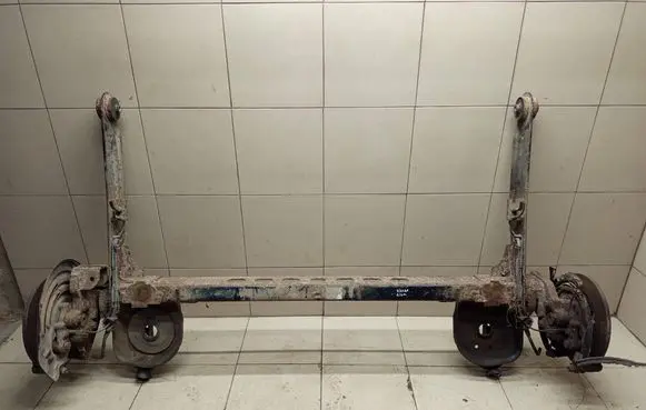 Rear axle beam