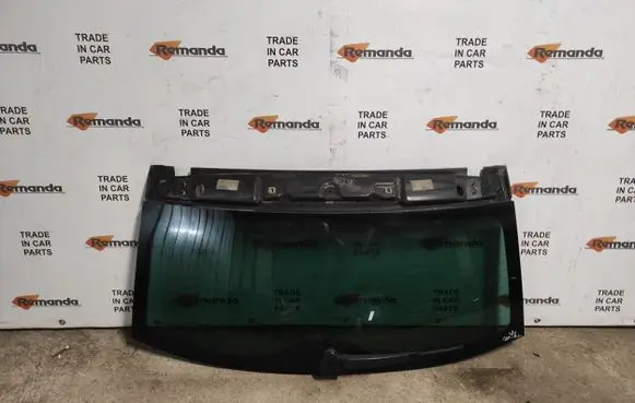 Volkswagen Touareg I Opening tailgate glass 