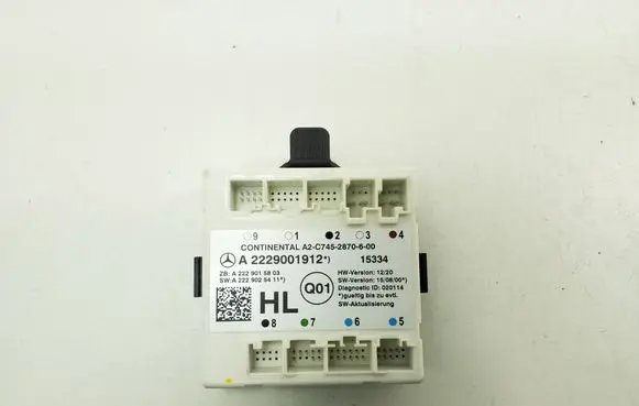 Mercedes-Benz GLC C253 Door control unit/module A2229001912
