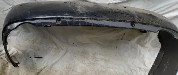 Hyundai Grandeur Rear bumper juodas