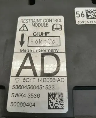 Ford Transit Airbag control unit/module 6C1T14B056AD