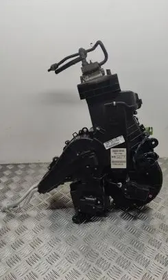 Interior heater climate box assembly
