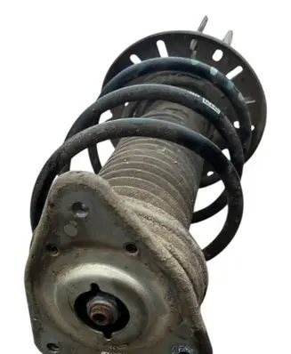 Front shock absorber with coil spring