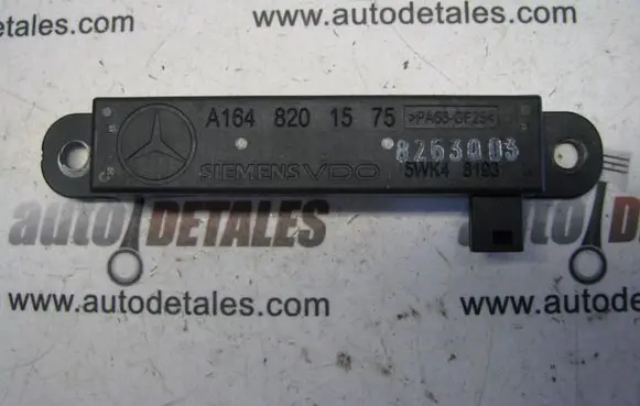 Mercedes-Benz GL X164 Keyless (KESSY) go control unit/module A1648201575
