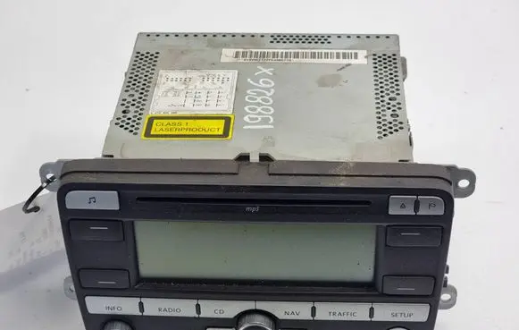 Volkswagen Cross Touran I Radio/GPS head unit trim 1K0035191D