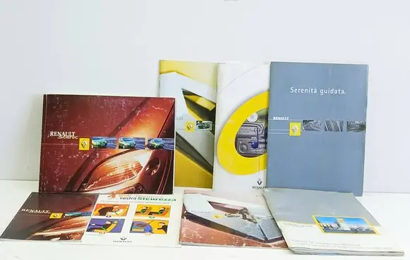 Renault Scenic I Owners service history hand book