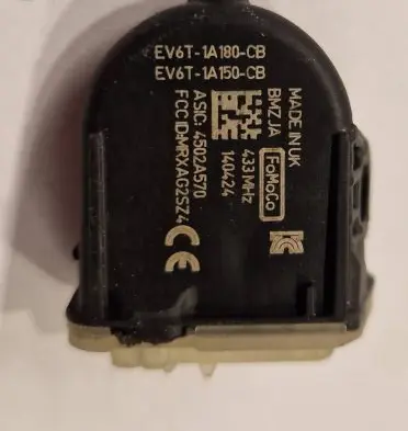 Ford Mondeo MK V Tire pressure sensor EV6T-1A180-CB