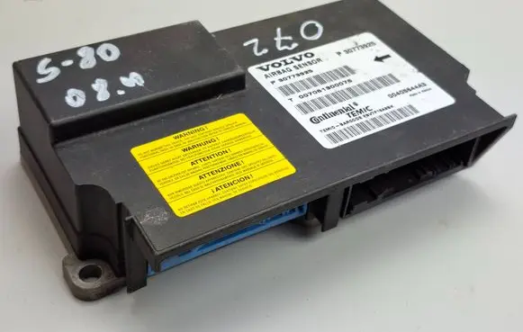 Volvo S80 Airbag control unit/module 30773925 00405644A3 007061300076