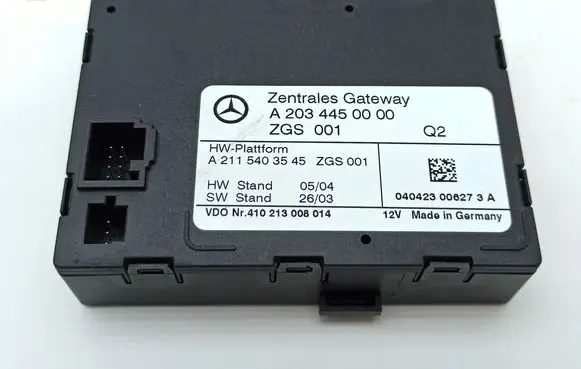 Gateway control module