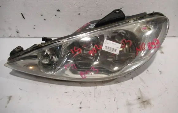 Peugeot 206 Headlight/headlamp 9628666880