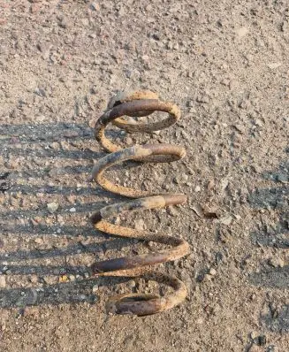 Audi A4 S4 B6 8E 8H Rear coil spring