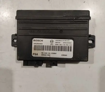 Citroen C4 I Picasso Parking PDC control unit/module 9663821680 0263004204