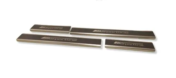 Opel Zafira C sill trim set (inner) SPORTLINE