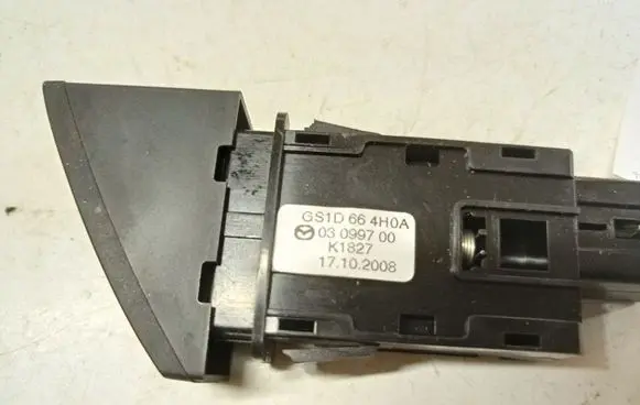 Mazda 6 Hazard light switch GS1D664H0A 03099700 K1827