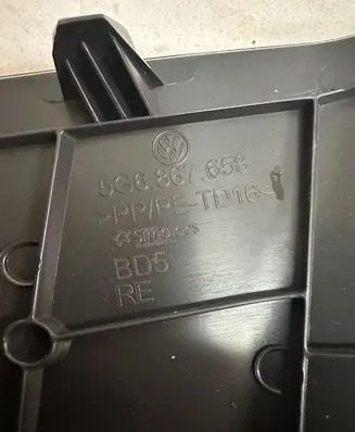 Volkswagen Golf VII Other interior part 5g6867658