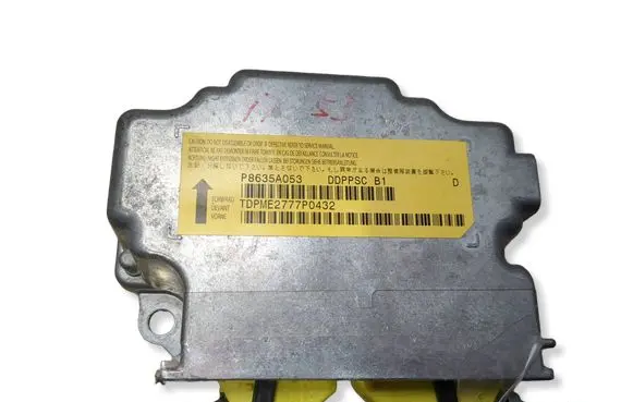 Peugeot 4007 Airbag control unit/module P8635A053 TDPME2777P0432 DDPPSCB1