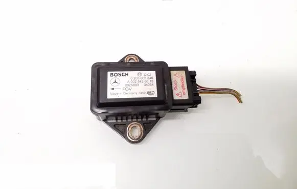 Mercedes-Benz E W211 ESP acceleration yaw rate sensor 0265005246 A0025426618