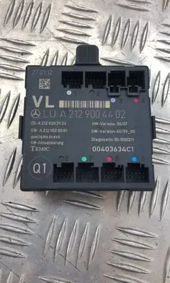 Mercedes-Benz C W204 Door control unit/module A2129004402 A2128203926 A2129028001