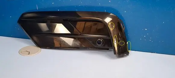 Volkswagen Tiguan Front bumper lower grill 5NA853665D 5NA853949B