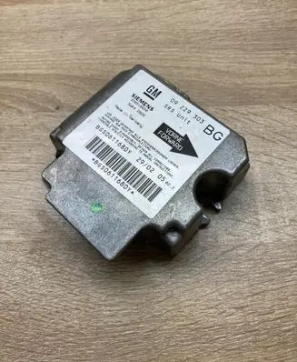 Opel Zafira A Airbag control unit/module 09229303