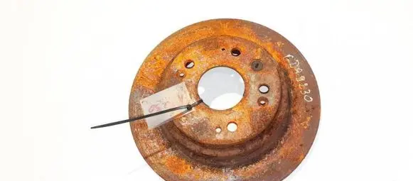Honda Accord Rear brake disc neventiliuojamas