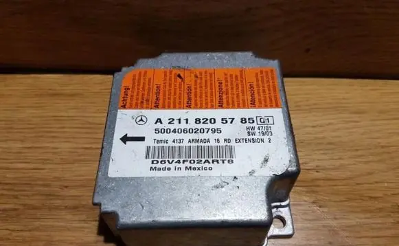 Mercedes-Benz E W211 Airbag control unit/module a2118205785 500406020795