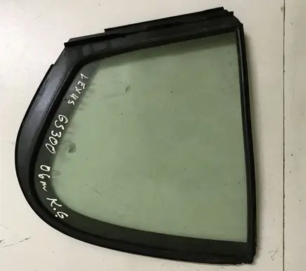 Lexus GS 300 350 430 450H Rear vent window glass 6818930160