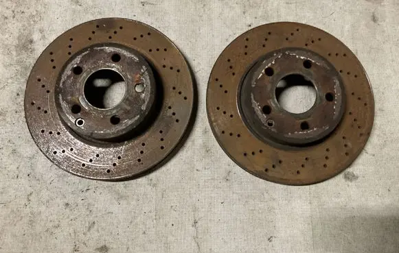 Mercedes-Benz C W204 Front brake disc 