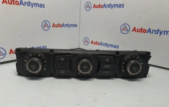 BMW 5 E60 E61 Climate control unit 6950634 64116950634 9122398