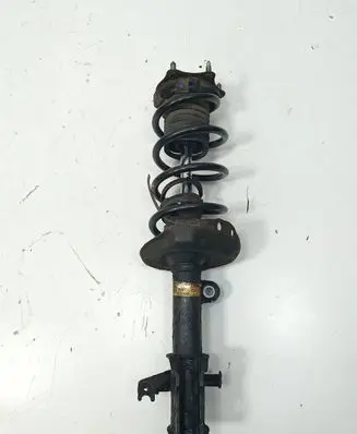 Front shock absorber with coil spring
