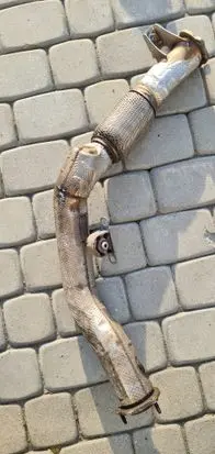 Audi A8 S8 D4 4H Muffler pipe connector clamp 4H0253350M