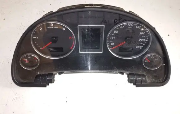 Audi A4 S4 B7 8E 8H Speedometer (instrument cluster) 8E0920901B
