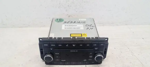 Chrysler Sebring (JS) Radio/CD/DVD/GPS head unit A2C53258759 P05064420AF SNT42AH331768246
