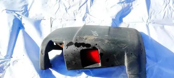 Fiat Ducato Rear bumper corner part panel trim 130413601