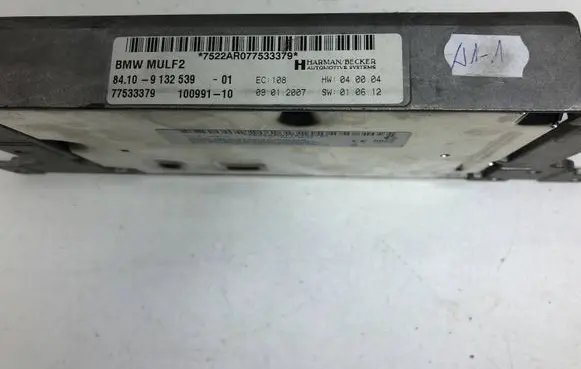 BMW 5 E60 E61 Bluetooth control unit module 9132539