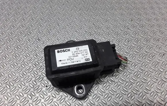 ESP acceleration yaw rate sensor