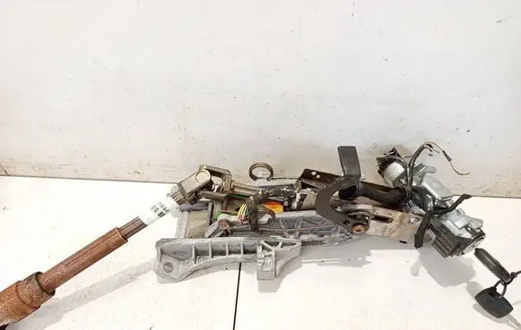 Steering wheel axle