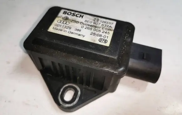 Audi A6 S6 C5 4B ESP acceleration yaw rate sensor 8E0907637A 0265005245 250801