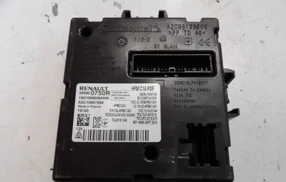 Renault Clio V Other control units/modules 285900750R 19970996084444 A2C10657509